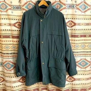 Newport Harbor Trench Coat Green